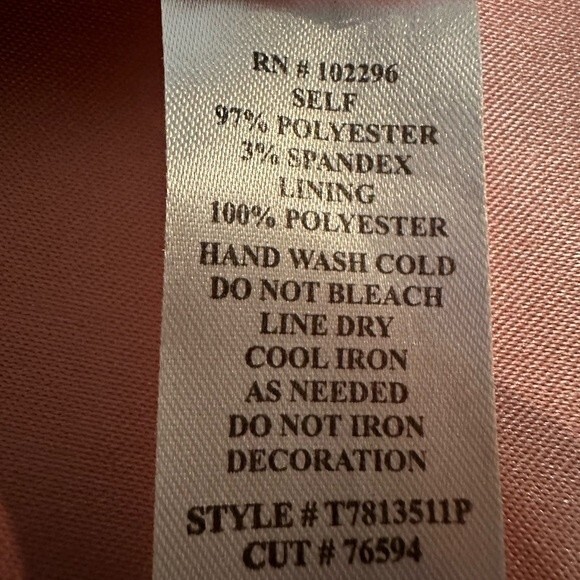 NY Collection Velvety Soft Rose Pedal Asymmetrical Zip Jacket Runs Big Fits S|M - Picture 6 of 10